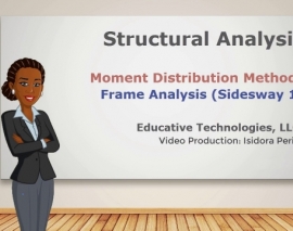 روش توزیع لنگر- تحلیل قاب های دارای حرکت جانبی (ترجمه و دوبله اختصاصی موسسه ۸۰۸)