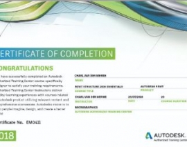 قسمتی از فیلم وبینار رایگان تکنیک های دریافت Autodesk Certificate قسمتی از فیلم وبینار رایگان تکنیک های دریافت Autodesk Certificate