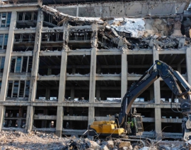 ۴ روش تخریب ساختمان