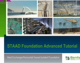 آموزش STAAD Foundation بخش STAAD Foundation Adv 12 Heat Exchanger or Horizontal Vessel Foundation Isolated Design آموزش STAAD Foundation بخش STAAD Foundation Adv 12 Heat Exchanger or Horizontal Vessel Foundation Isolated Design