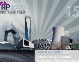 آموزش SAP2000 بخش 01 Introductory Tutorial آموزش SAP2000 بخش 01 Introductory Tutorial