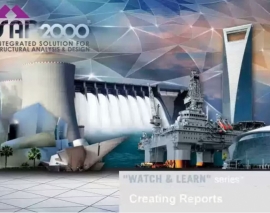 آموزش SAP2000 بخش 15 Creating Reports آموزش SAP2000 بخش 15 Creating Reports