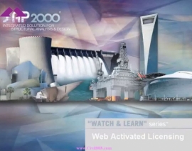 آموزش SAP2000 بخش 30 Web Activated Licensing آموزش SAP2000 بخش 30 Web Activated Licensing