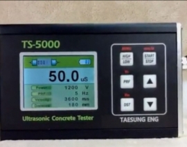 دستگاه آلتراسونیک آزمون تشخیص برای تشخیص ترک خوردگی و سلامت بتن