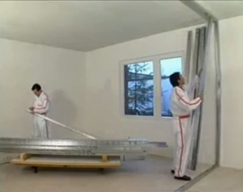 فیلم اجرای کامل سیستم دیوارهای پیش ساخته DryWall شرکت fermacell