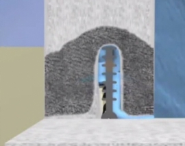 انیمیشن نشتی آب در سازه های بتنی و لایه های واترپروف و مقاوم در برابر آن