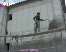 ساخت خانه های ویلایی 2 طبقه ای تمام 3d wall با شاتکریت به صورت صنعتی در قبرس