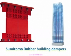 انیمیشن میراگر ویسکوالاستیک در برج ها و ساختمان های بلند در ژاپن، نهایت تکنولوژی