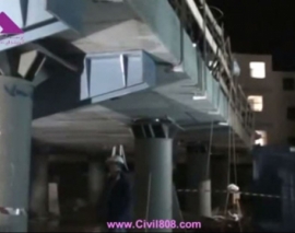 کلیپ تست ساختمان جداساز شده لرزه ای با سیستم جداساز لرزه ای لغزنده در ایتالیا