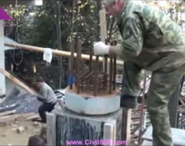 کلیپی فوق العاده و کم یاب در مورد عملکرد و نحوه ساخت سیستم جداساز لرزه ای گهواره ای یا Rocking Isolation System در روسیه