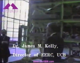 Pall damper equipped 9 story building  Shake table Tests from UBC 85, UBC 87 codes  part 1   Pall damper equipped 9 story building  Shake table Tests from UBC 85, UBC 87 codes  part 1
