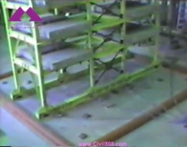 Pall damper equipped 9 story building  Shake table Tests from UBC 85, UBC 87 codes  part 2  Pall damper equipped 9 story building  Shake table Tests from UBC 85, UBC 87 codes  part 2