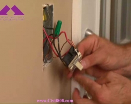 فیلم آموزش سیم کشی اصولی ساختمان برگرفته از کتاب black & decker بخش 2