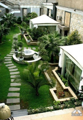 مجموعه تصاویر زیبای روف گاردن (بام سبز )