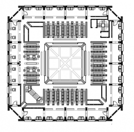 کتابخانه آکادمی philips اکستر پلان