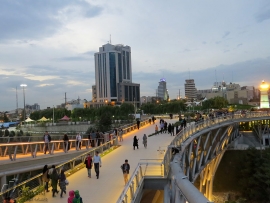 پل طبیعت تهران 
