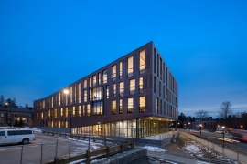 Leers Weinzapfel completes America's first cross-laminated timber