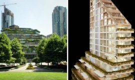 world’s tallest hybrid timber building