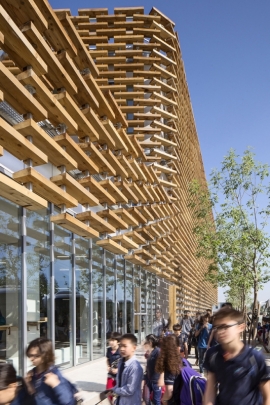 The French International School of Beijing (LFIP) in Beijing, China by Jacques Ferrier Architecture