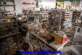 مجموعه عکس هایی از خرابی های وارده به اجزاء غیر سازه ای پس از زلزله بخش اول