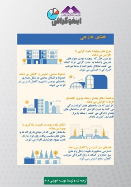 اینفوگرافی: روانشناسی طراحی شهرها و ساختمان ها