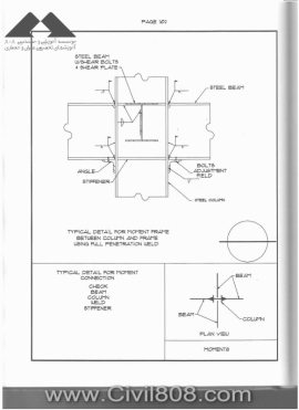 مجموعه دیتیل های استاندارد از پیش ترسیم شده سازه های فولادی کتاب Zayat بخش دوم