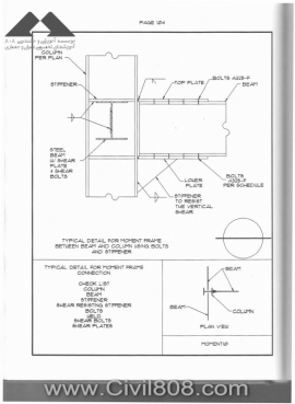 مجموعه دیتیل های استاندارد از پیش ترسیم شده سازه های فولادی کتاب Zayat بخش دوم