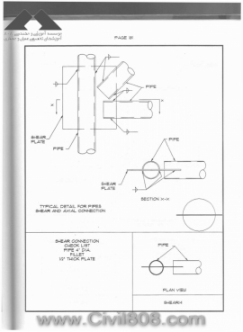 مجموعه دیتیل های استاندارد از پیش ترسیم شده سازه های فولادی کتاب Zayat بخش سوم
