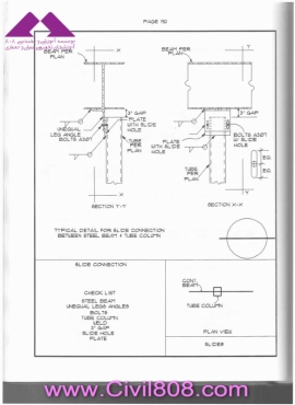 مجموعه دیتیل های استاندارد از پیش ترسیم شده سازه های فولادی کتاب Zayat بخش سوم