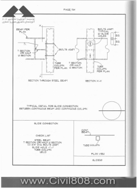 مجموعه دیتیل های استاندارد از پیش ترسیم شده سازه های فولادی کتاب Zayat بخش سوم