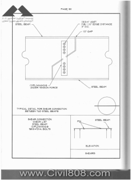 مجموعه دیتیل های استاندارد از پیش ترسیم شده سازه های فولادی کتاب Zayat بخش سوم