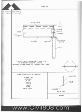 مجموعه دیتیل های استاندارد از پیش ترسیم شده سازه های فولادی کتاب Zayat بخش سوم