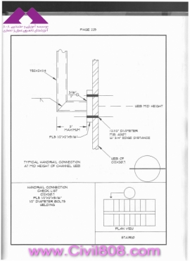 مجموعه دیتیل های استاندارد از پیش ترسیم شده سازه های فولادی کتاب Zayat بخش سوم