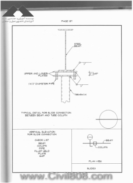 مجموعه دیتیل های استاندارد از پیش ترسیم شده سازه های فولادی کتاب Zayat بخش سوم