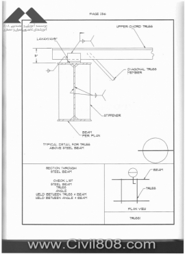مجموعه دیتیل های استاندارد از پیش ترسیم شده سازه های فولادی کتاب Zayat بخش سوم