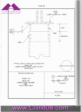 مجموعه دیتیل های استاندارد از پیش ترسیم شده سازه های فولادی کتاب Zayat بخش سوم