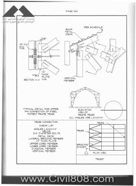 مجموعه دیتیل های استاندارد از پیش ترسیم شده سازه های فولادی کتاب Zayat بخش سوم