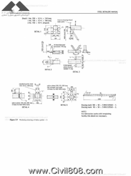 مجموعه دیتیل های انتخاب شده از کتاب ارزشمند دیتیل های سازه های فولادی Alan Hayward بخش دوم