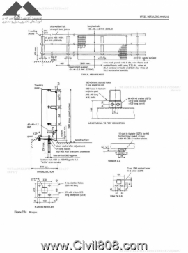 مجموعه دیتیل های انتخاب شده از کتاب ارزشمند دیتیل های سازه های فولادی Alan Hayward بخش دوم