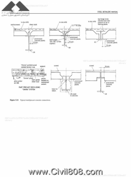 مجموعه دیتیل های انتخاب شده از کتاب ارزشمند دیتیل های سازه های فولادی Alan Hayward بخش دوم