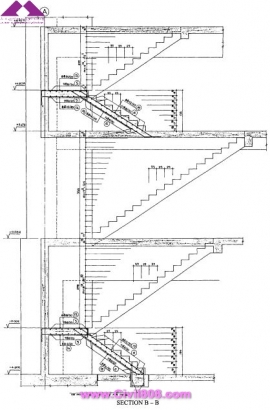 مجموعه عکس های طراحی، مدلینگ، اجرا و انواع پله ها کتاب ارزشمند Staircases - Structural Analysis and Design نوشته اساتید M.Y.H. Bangash, T. Bangash بخش پنجم