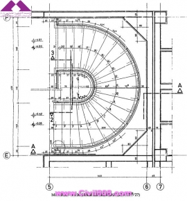 مجموعه عکس های طراحی، مدلینگ، اجرا و انواع پله ها کتاب ارزشمند Staircases - Structural Analysis and Design نوشته اساتید M.Y.H. Bangash, T. Bangash بخش پنجم