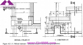 مجموعه عکس های طراحی، مدلینگ، اجرا و انواع پله ها کتاب ارزشمند Staircases - Structural Analysis and Design نوشته اساتید M.Y.H. Bangash, T. Bangash بخش پنجم