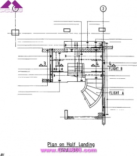 مجموعه عکس های طراحی، مدلینگ، اجرا و انواع پله ها کتاب ارزشمند Staircases - Structural Analysis and Design نوشته اساتید M.Y.H. Bangash, T. Bangash بخش پنجم