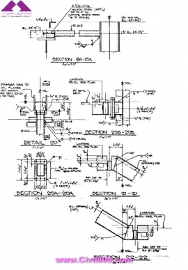 مجموعه عکس های طراحی، مدلینگ، اجرا و انواع پله ها کتاب ارزشمند Staircases - Structural Analysis and Design نوشته اساتید M.Y.H. Bangash, T. Bangash بخش ششم