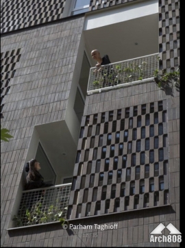 مجموعه تصاویر زیبا و متفاوت از حجم و نمای معماری 