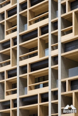 مجموعه تصاویر زیبا و متفاوت از حجم و نمای معماری 