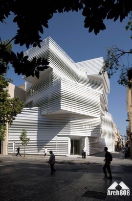 مجموعه تصاویر زیبا و متفاوت از حجم و نمای معماری 