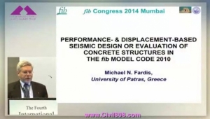 سمینار طراحی عملکردی و طراحی بر اساس تغییرمکان برگذار شده در سال 2014 برای ارزیابی و طراحی ساختمان های بتنی بخش اول