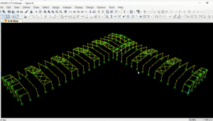 طراحی و مدل سازی سه بعدی ساختمان ها و ستون های بتنی در نرم افزار sap2000 v17.3.0- قسمت اول